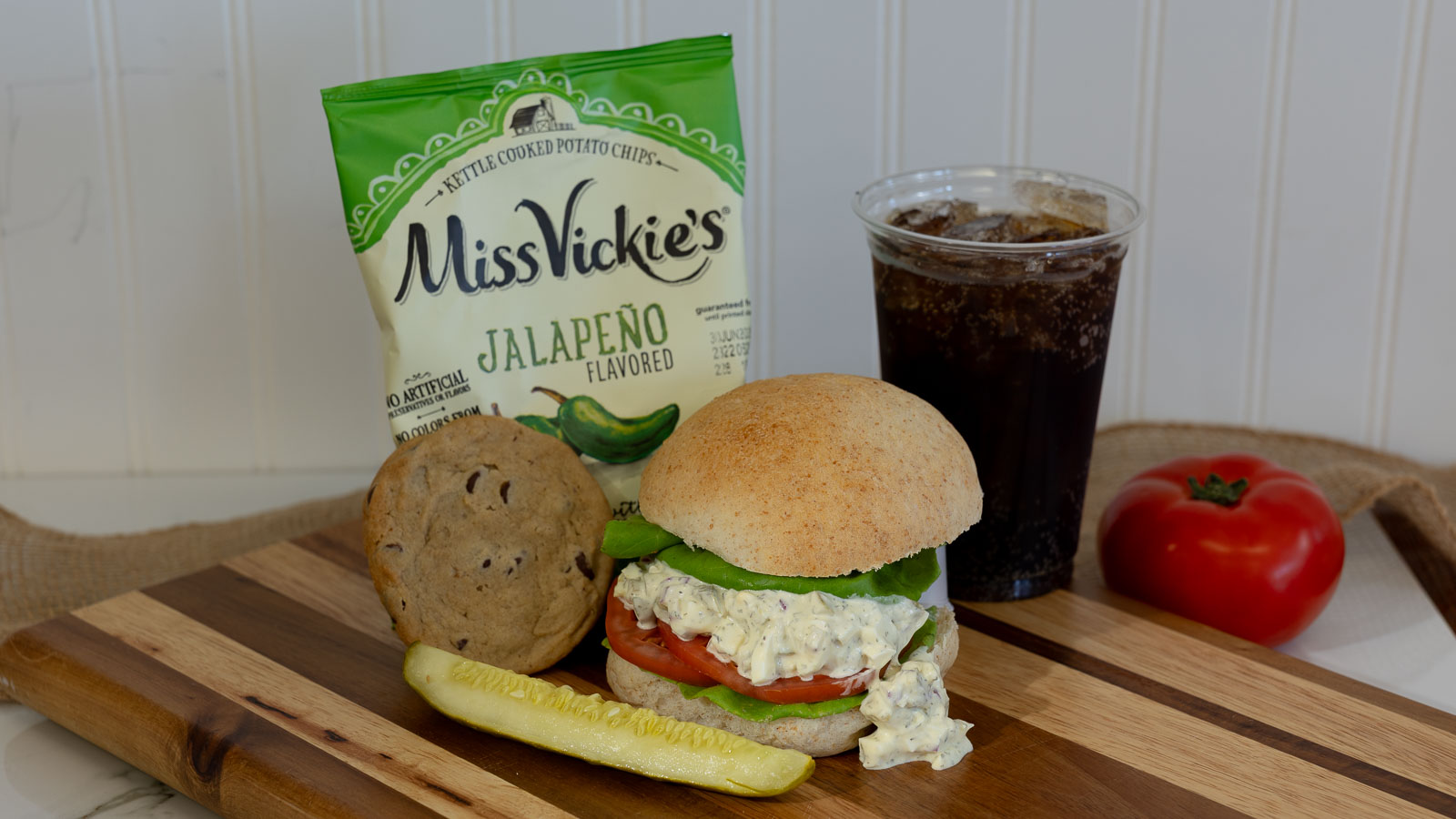 Photo of The Spicy Dill Pickle Egg Salad at White or Wheat Sandwich Shoppe